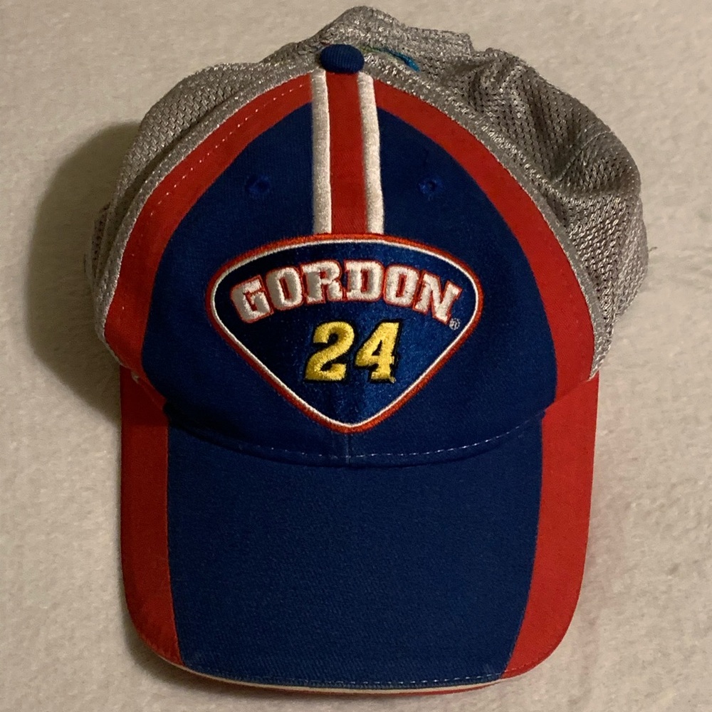 Jeff Gordon Winners Circle #24 DuPont Gray/Blue/Red NASCAR hat